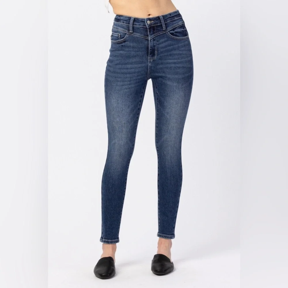 NWT Judy Blue High Rise Ankle-Length Skinny Jeans size 13